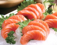 冰鮮三文魚魚腩（去皮、切片）